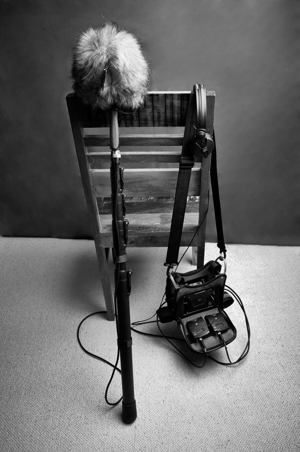 Equipment on chair
